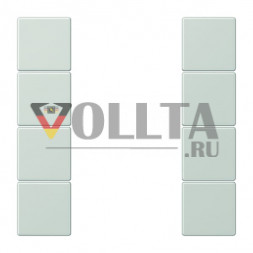 Комплект кнопок Jung LS504TSALG 4-позиционный, F50, серия LS, светло-серый