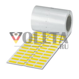 Phoenix Contact 0800235 EMLC (20X8) R YE желтая немаркированная тканевая этикетка