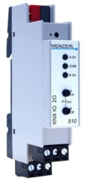 Weinzierl 5224 KNX IO 510 переключатель, 2 bistabile выхода(ов) REG