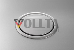 Двойное зарядное устройство EVOline Port USB Type-AC / Серебристый / 2 розетки / (британский стандарт)