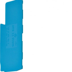 Торцевая пластина Hager KWE08B для KYA02NH3 KYA02NP