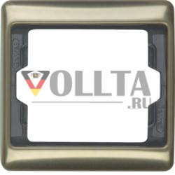 Berker 13140001 оправа светлая бронза, металл Berker Arsys