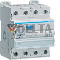 Устройство защитного отключения Hager CFA680D 4P 10kA 80A 300mA Тип A