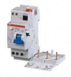 ABB Stotz-Kontakt DDA203 A-25/0.5, блок FI для S203 3P, тип A, 25A, 500mA, 2CSB203101R4250
