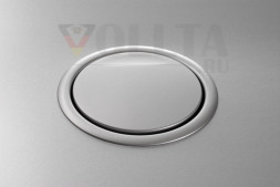 Зарядное устройство EVOline Port USB тип C / серебристое / 2 разъема / (британский стандарт)