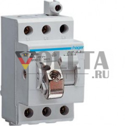 Hager SH363S ЗАПИРАЕМЫЙ выключатель 3-полюсный 63A