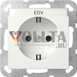 Gira 445727 BSF System 55 RWS м розетка SCHUKO