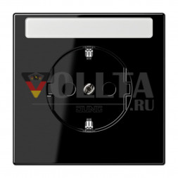 Jung LS520NASW LS990 SCHUKO-розетка  16А, цвет: черный