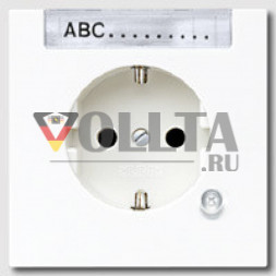 Jung LS520KOINALG LS990 SCHUKO-розетка  16А, цвет: светло серый