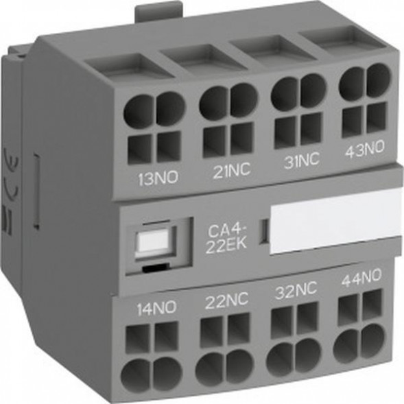 ABB Stotz-Kontakt CA4-13MK 4-полюсный 1НО+3НЗ вспомогательный блок переключателей, 1SBN010146R1113