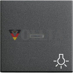 Gira 067428 System55 выключатель света/датчик крышка, цвет:антрацит