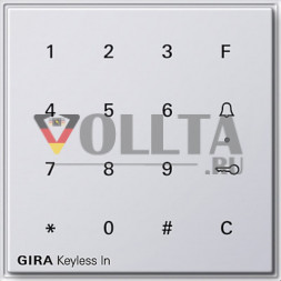 Gira 260566 TX44 Keyless-In-Codetastatur цвет:чисто белый