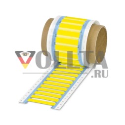 Phoenix Contact 0800401 WMS 6,4 (60X10) R YE желтая немаркированная термоусадочная трубка