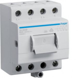 Переключатель Hager SH463B 4-полюсный 63A