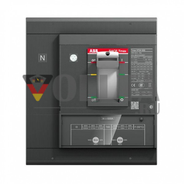 Автоматический выключатель ABB Stotz-Kontakt 1SDA100525R0001 XT5H 630 TMA 630-6300 4P FF