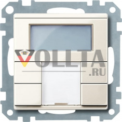 Schneider серия: Merten MEG6212-0344 System M KNX кнопка, клавиша двойная, A plus цвет: кремово-белый, тон:глянец