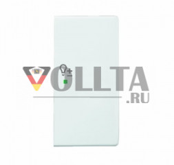 Busch-Jaeger 6234-22-84 крышка, правая, Future linear, Диммер цвет: белый