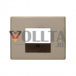 Berker 10340001 Arsys Телефон / Динамик / USB  крышка, цвет: светло-бронзовый