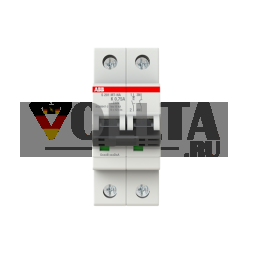 Автоматический выключатель ABB Stotz-Kontakt 2CDS271446R0187 S201MT-K0,75NA K-Char.10kA 0,75A 1P+NA