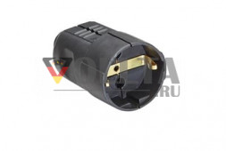 Bachmann 912.170 Шуко Розетка кабельная цвет:черный,