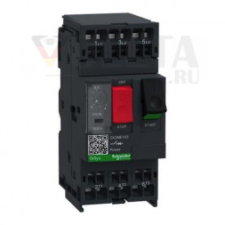 Schneider Electric GV2ME103 6.3A выключатель защиты двигателя