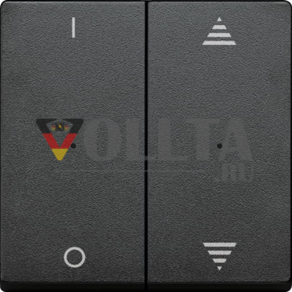 Merten 625614 System M KNX Клавиша для модуля, крышка, цвет:антрацит, тон: матовый
