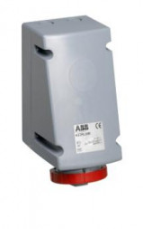 ABB Stotz-Kontakt 332RL6W, настенная розетка для поверхностного монтажа, 32 А 6 ч, IP67, 3P+E, 380-415 В, 50+60 Гц, красная, 2CMA168489R1000