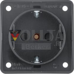 Berker 941952505 Розетка SCHUKO антрацит, матовая Вставки Integro