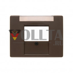 Berker 6810350001 Arsys Динамик TDO-розетка крышка, цвет:коричневый, тон:глянец