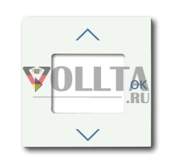 Busch-Jaeger 6435-884 центральная пластина студийный белый матовый