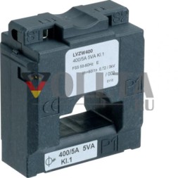 Трансформатор тока Hager LVZW250 250/5 KL1