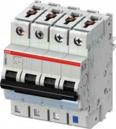 ABB Stotz-Kontakt S403M-K3NP, автоматический выключатель K,3A,NP,10kA,4P, втычной защищенный нейтральный проводник, 2CCS573103R8317