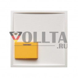 Berker 12529909 S1 кнопка отключения, крышка, цвет:полярная белизна, тон: матовый