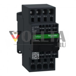 Schneider Electric LC1DT323BD 4-полюсный 32A AC-1 24VDC 1S/1OE контактор