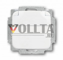 Busch-Jaeger 20EUKN-214 Reflex SI, SCHUKO-розетка  цвет: альпийский белый, тон:глянец
