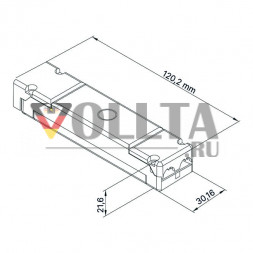 LUNATONE 89453846-350GM DALI LED диммер 350 мА DT6, в соответствии с - | 3-кратный