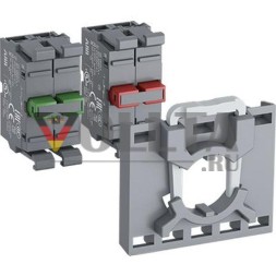 Контакт ABB Stotz MCBH-03, контактный блок MCBH-03 3NC с держателем для неподсвечиваемых элементов управления, 1SFA611605R1130