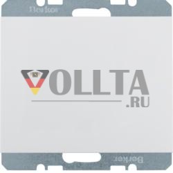 Berker 10457009 Глухая крышка с центральной частью полярно-белый, глянцевый Berker K.1