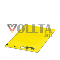 Пластиковая этикетка Phoenix Contact 0830077 US-EMLP (15X5) YE CUS