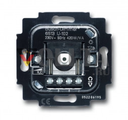 Busch-Jaeger 6513U-102 Диммер  40-420W