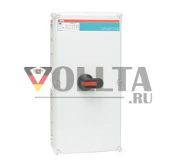 ABB Stotz-Kontakt OT250KFCC3T, выключатель безопасности 3-полюсный 132 кВт 400 В с черной ручкой, 1SCA022276R8830