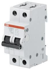 ABB Stotz-Kontakt S201M-Z32NA, автоматический выключатель Z-Char., 10 кА, 32 А, 1P+NA, 2CDS271103R0538