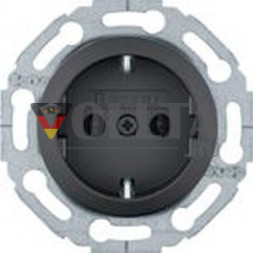 Berker MAN0100917 розетка SCHUKO 1930 soft touch черного цвета.