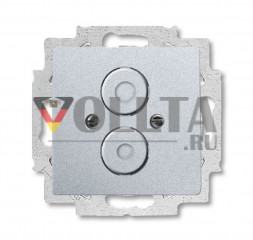 Busch-Jaeger 1750-83 Future linear, BNC/TNC-Buchse крышка, цвет:алюминевый