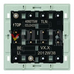 JUNG 4192 TSM KNX универсал 2-кнопочный сенсорный модуль