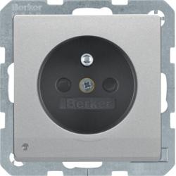 Berker 6765106084 STD M E-ST AMBEL SRBKL 2P Q1 ALU LACK