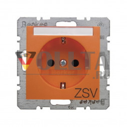 Berker 47501914 S1 SCHUKO-розетка 16А, со штампом ZSV