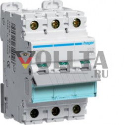 Автоматический выключатель Hager NCN320 3-полюсный C20A 10kA 3M