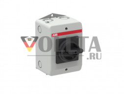 ABB Stotz-Kontakt OTU32B3MS2, выключатель-разъединитель в корпусе 3-полюсный 32A 690V с черной ручкой, 1SCA132667R1001