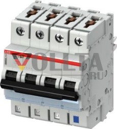 ABB Stotz-Kontakt S403M-B10, миниатюрный автоматический выключатель B, 10A, 10kA, 3P, втычной, 2CCS573001R0105
